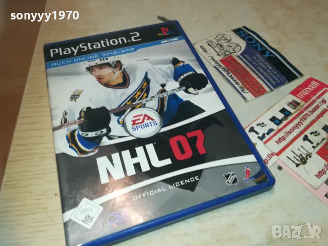 SONY PS2 GAME NHL07 2610241934