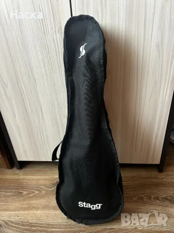 Сопрано укулеле - STAGG - цвят черна екстраваганца, снимка 2 - Китари - 49696728