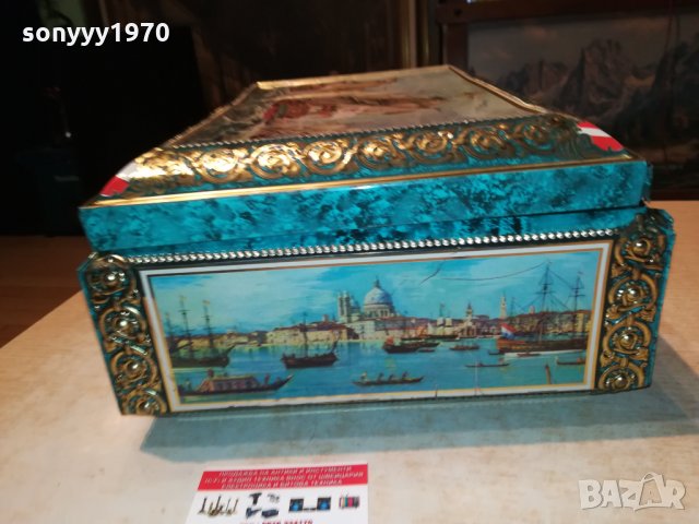 МЕТАЛНА КУТИЯ С КОРАБИ ОТ ФРАНЦИЯ 1202221933, снимка 13 - Антикварни и старинни предмети - 35767267