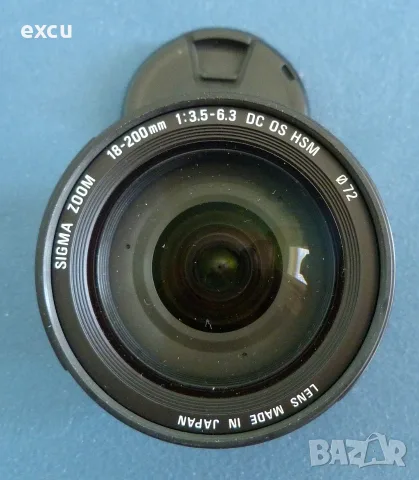 Обектив Sigma AF 18-200 OS за Nikon, снимка 3 - Обективи и филтри - 55751347