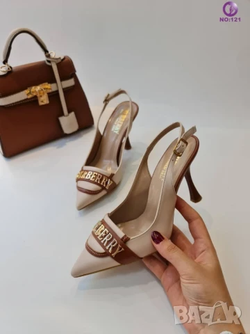 обувки на ток burberry , снимка 7 - Дамски ежедневни обувки - 50996585