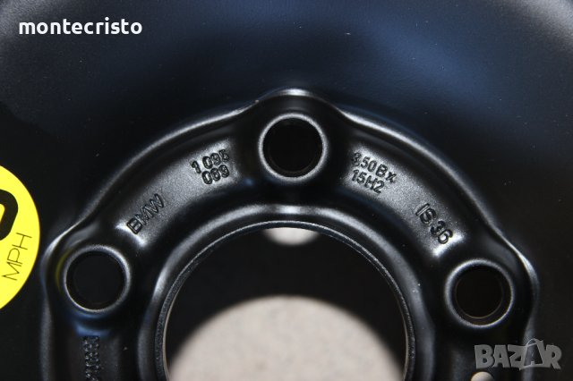 Резервна гума патерица BMW E46 Serie 3 (1998-2005г.) 72.6 / 5x120, снимка 5 - Гуми и джанти - 41594950