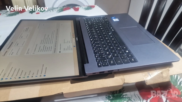 Пресносим компютър HUAWEI MateBook D16 MCLF-X, снимка 3 - Лаптопи за работа - 52963096