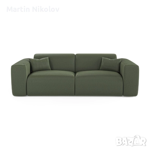 Разтегателен диван Express с матрак Dunlopillo 160 см, снимка 4 - Дивани и мека мебел - 52723863