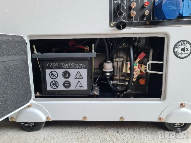 Дизелов генератор 5.3 kW чисто нов немско производство , снимка 2 - Генератори - 51714043