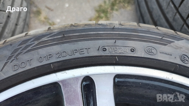 Джанти с летни гуми 5x112 19, снимка 3 - Гуми и джанти - 51884755