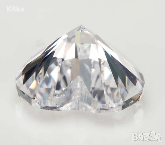 Сърце от циркон, 4.2 карата, снимка 2 - Други - 28107227