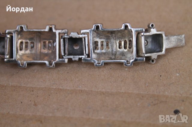 Сребърна гривна , снимка 8 - Гривни - 44479949