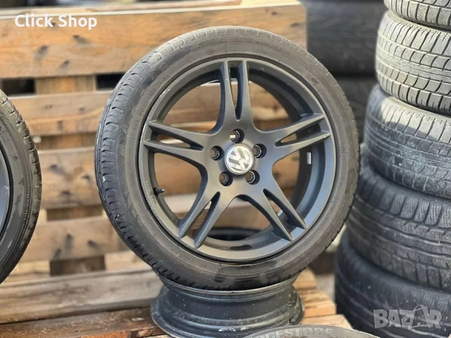 5х100 15 Цола Джанти Vw Golf 4 Polo 5x100, снимка 5 - Гуми и джанти - 52633006