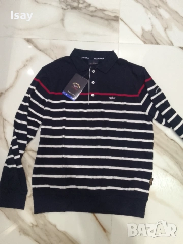 Мъжка блуза Паул Шарк Л последен размер , снимка 10 - Блузи - 53839325