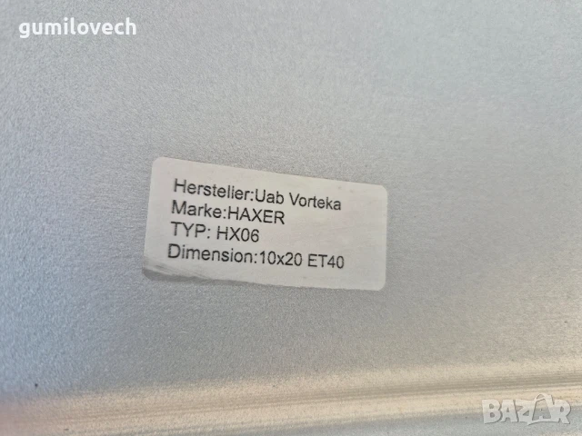Джанти Мерцедес HAXER-Спорт Пакет-20 цола/2023г., снимка 9 - Гуми и джанти - 50738695