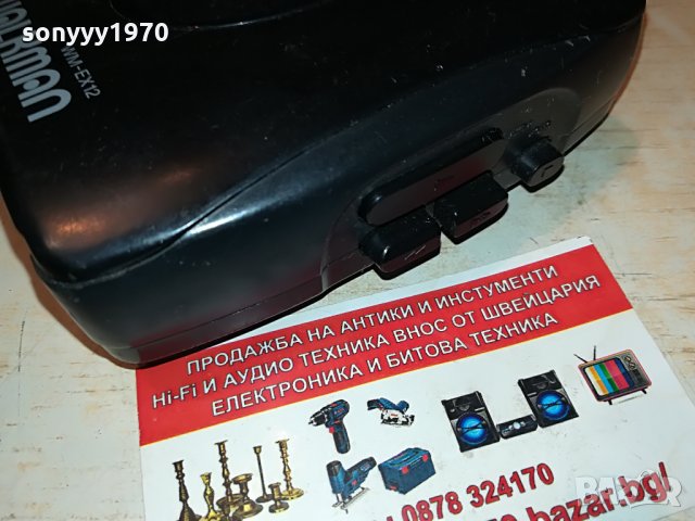 sony wm-ex12 walkman-внос germany 0303222004, снимка 12 - Радиокасетофони, транзистори - 35984049