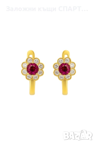 Златни обеци  Грамаж: 1.05гр. 