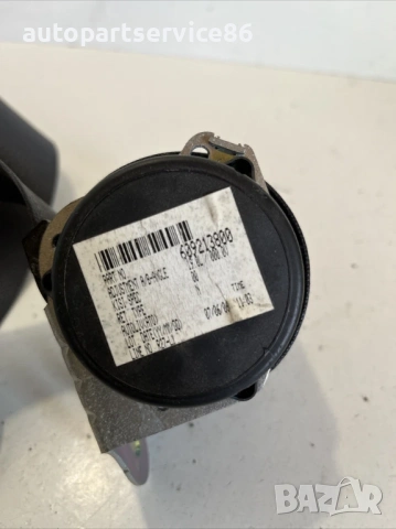 Заден десен колан за седалка за Peugeot 4007 2.2 HDI (2009) 609213800, снимка 2 - Части - 53655991