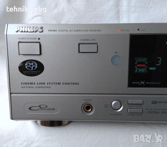 ⭐⭐⭐ PHILIPS FR984 ⭐⭐⭐ AV съраунд ресивър, снимка 2 - Ресийвъри, усилватели, смесителни пултове - 50620910