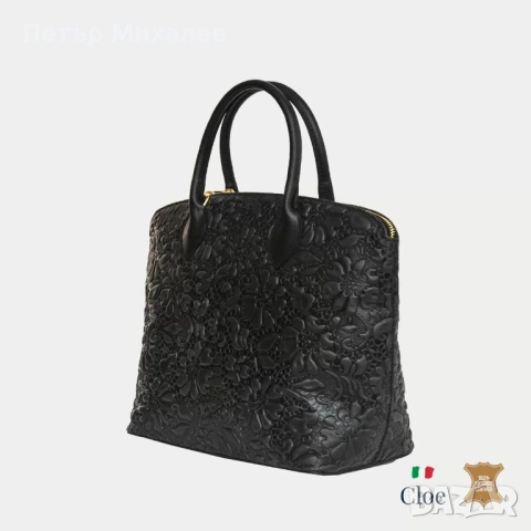 ПРОМО Елегантна, естествена кожа, снимка 2 - Чанти - 53845703