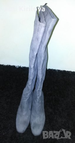 Дълги Ботуши Н&М нови 37 нр, снимка 12 - Дамски ботуши - 34834549