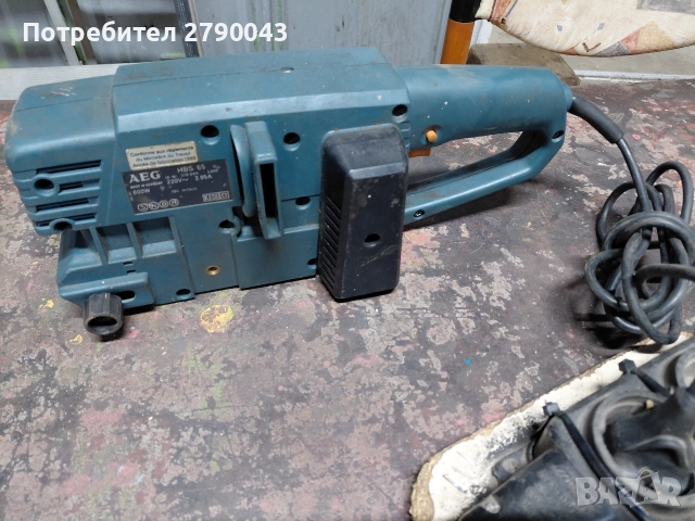 лентов шлайф AEG, снимка 2 - Други инструменти - 52685100