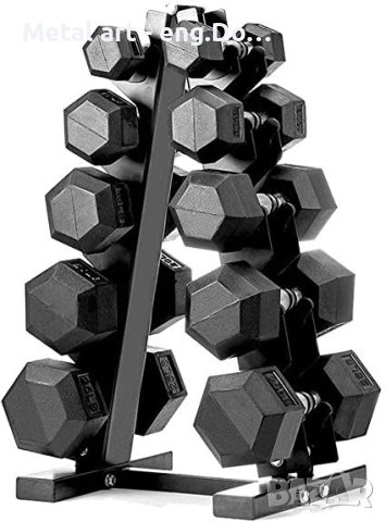 Професионални шестоъгълни дъмбели - Hex Dumbbells, снимка 3 - Фитнес уреди - 40971704
