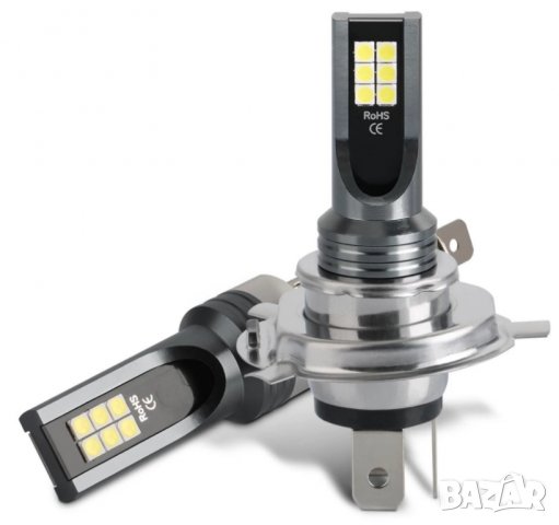 H7 LED крушки 2бр. комплект, снимка 3 - Аксесоари и консумативи - 35956080