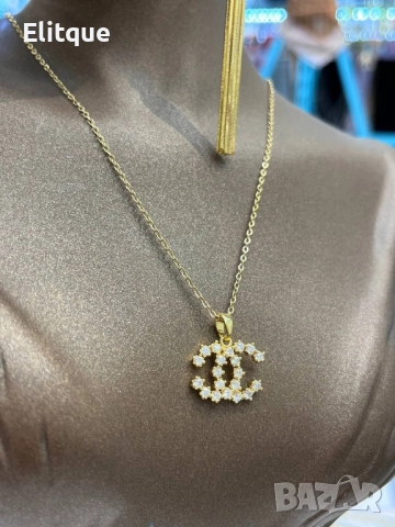 висококачествени колиета от стомана chanel , снимка 7 - Колиета, медальони, синджири - 52550898
