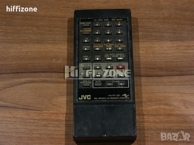 ДИСТАНЦИОННО УПРАВЛЕНИЕ  Jvc rx-301 , снимка 2 - Дистанционни - 40721830