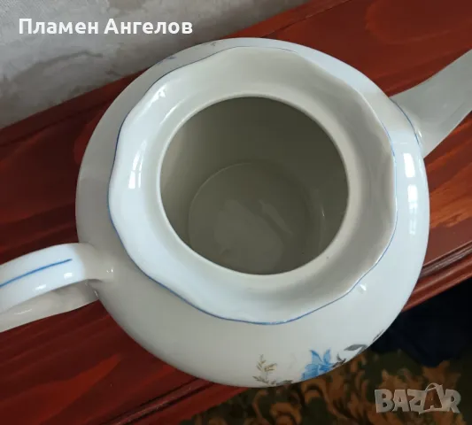 Чайник стар български порцелан от 60те години. , снимка 5 - Други ценни предмети - 49754044