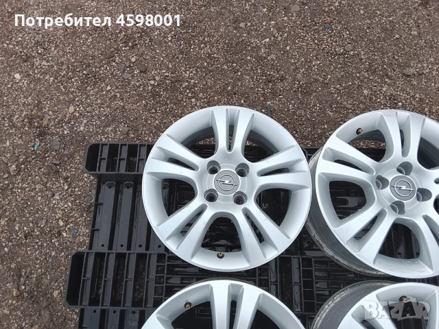 4бр.Оригинални алуминиеви джанти 15цола 4x100 за Opel Corsa D,E,Chevrolet Aveo, снимка 7 - Гуми и джанти - 53030146
