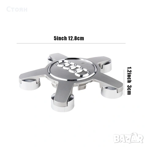 Капачки за джанти ауди audi, снимка 2 - Аксесоари и консумативи - 53359776