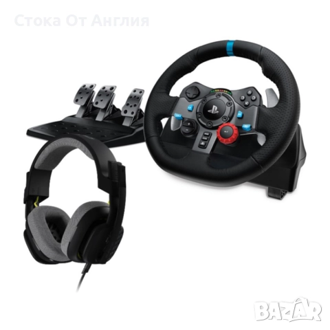 Волан и слушалки - Logitech Driving Force G29 PS3/PS4/PS5/PC
