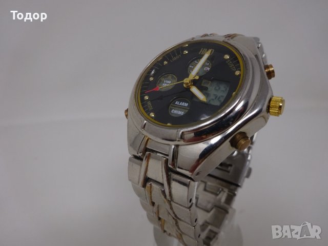 Кварцов мъжки часовник HMO, като нов,, снимка 2 - Мъжки - 40283675