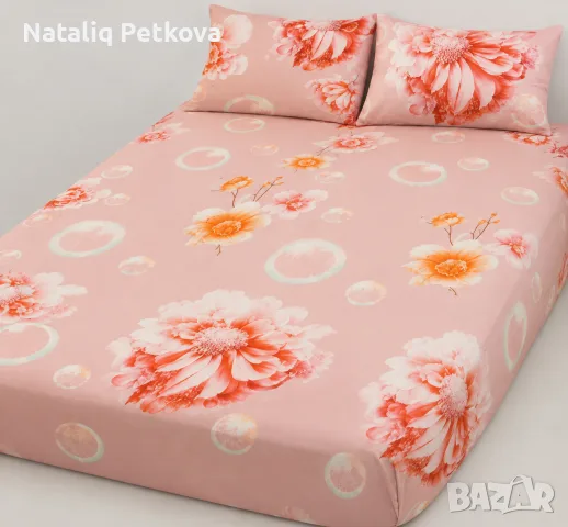 спални комплекти с ластик - 3 части , снимка 5 - Спално бельо - 56378355