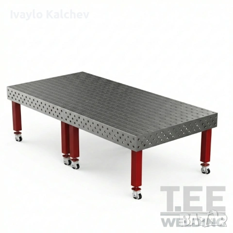 Заваръчна маса 3000×1480 мм (15 мм плот) | ЛИЗИНГ