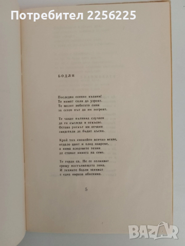 Есенни къпини, снимка 5 - Българска литература - 51519354