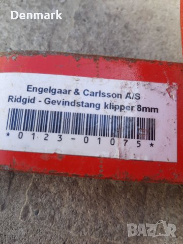 Резачка за пръти с резба Ridgid с 8 мм острие, снимка 5 - Други инструменти - 40665591