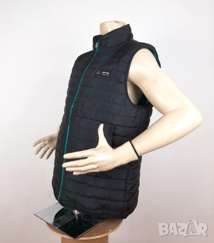 Mercedes AMG F1 Padded Gilet - Оригинален мъжки елек, снимка 4 - Якета - 52940715