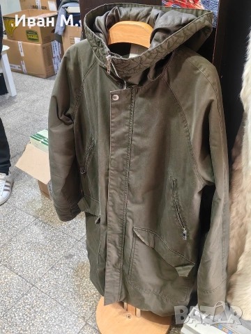 Мъжка парка размер L, снимка 2 - Якета - 52822929