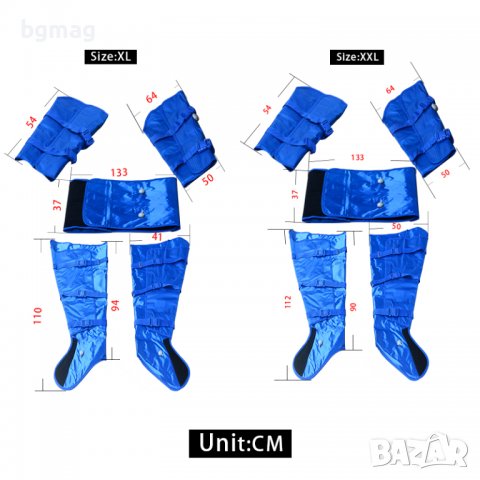 Лимфопреса - апарат за лимфен дренаж / пресотерапия, снимка 3 - Козметични уреди - 32046095