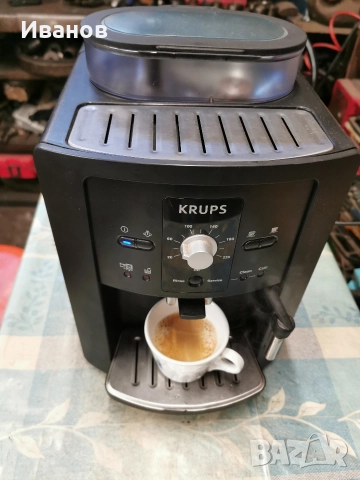 Кафеавтомат Крупс Krups кафемашина, снимка 2 - Кафемашини - 52733559