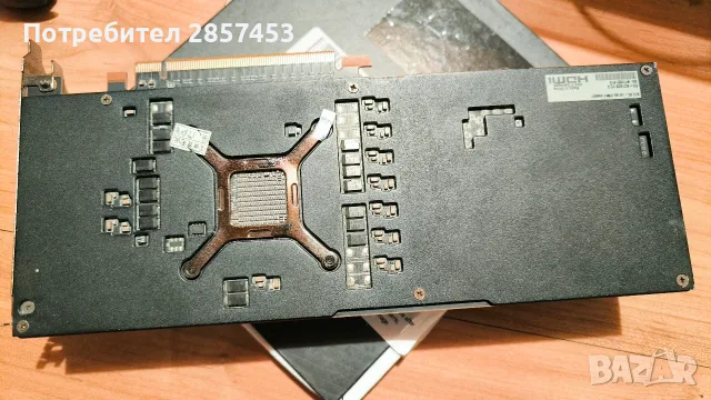 XFX AMD BC-160 8GB HBM2 mining compute GPU, дефектна за ремонт , снимка 2 - Видеокарти - 55879370