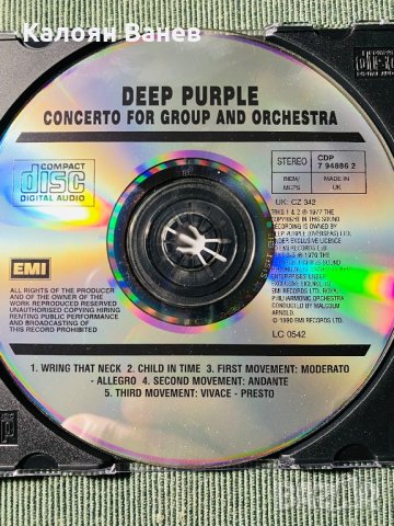 DEEP PURPLE- CD, снимка 3 - CD дискове - 35732796
