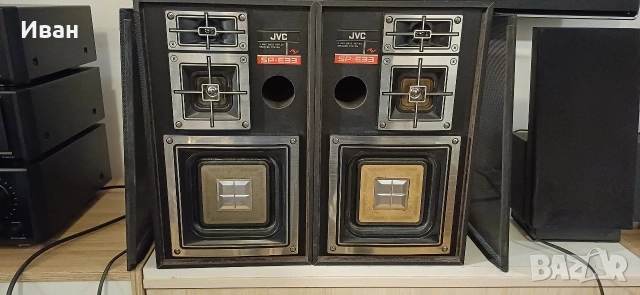 Тонколони JVC SP-E33, снимка 5 - Тонколони - 53112903