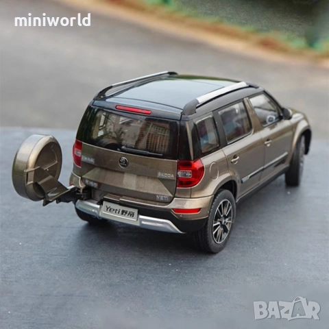 Skoda YETI SUV - мащаб 1:18 на Paudi моделът е нов в кутия, снимка 7 - Колекции - 52979511