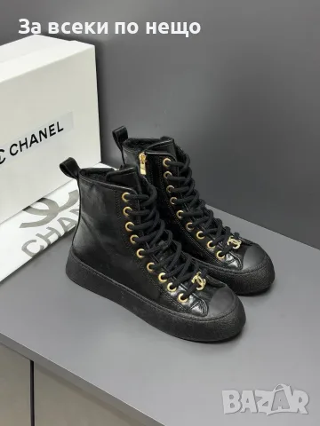 Chanel Кецове👟Дамски Маратонки👟Дамски Спортни Обувки Шанел - Различни Цветове Код SK2079, снимка 4 - Кецове - 55895267