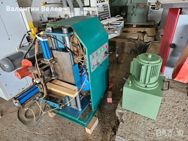 хидравлична фреза за клинозъбно снаждане дължина на шпиндела 240мм.