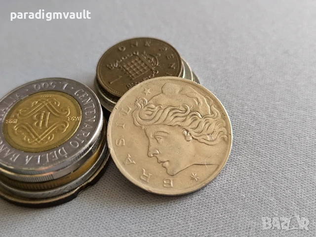 Монета - Бразилия - 50 центавос | 1970г., снимка 2 - Нумизматика и бонистика - 50450050