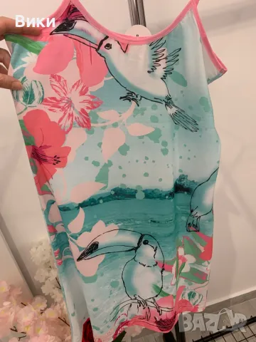 Рокля\нощница размер S-M, снимка 6 - Рокли - 49337543