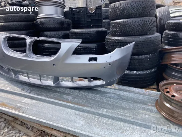 Оригинална предна броня за БМВ Е60-Е61 2004-2007. , снимка 2 - Части - 49628112