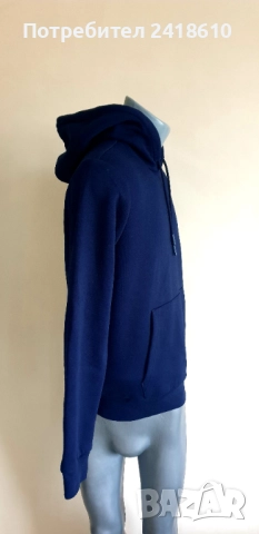 Lacoste Classic Fit  Cotton Hoodie Mens Size 3 - S  НОВО! ОРИГИНАЛ! Мъжка Качулка., снимка 10 - Суичъри - 52672747