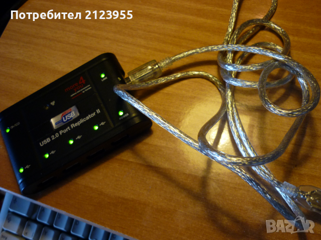 USB REPLICATOR, снимка 3 - Мрежови адаптери - 36136315
